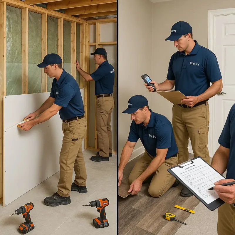 Repairs and Reconstruction process in Vinalhaven, ME