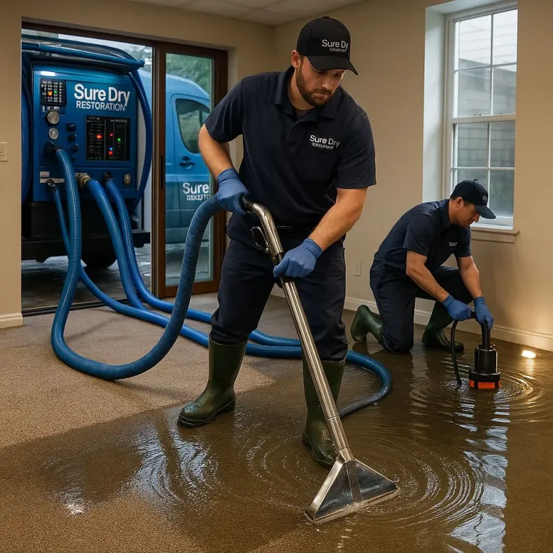 Water Extraction and Removal process in Vinalhaven, ME